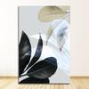 Målning Samtida Konst Heminredning Bild Skandinavisk Botanisk Tryck Blad Väggaffisch Nordisk Abstrakt Växt Duk