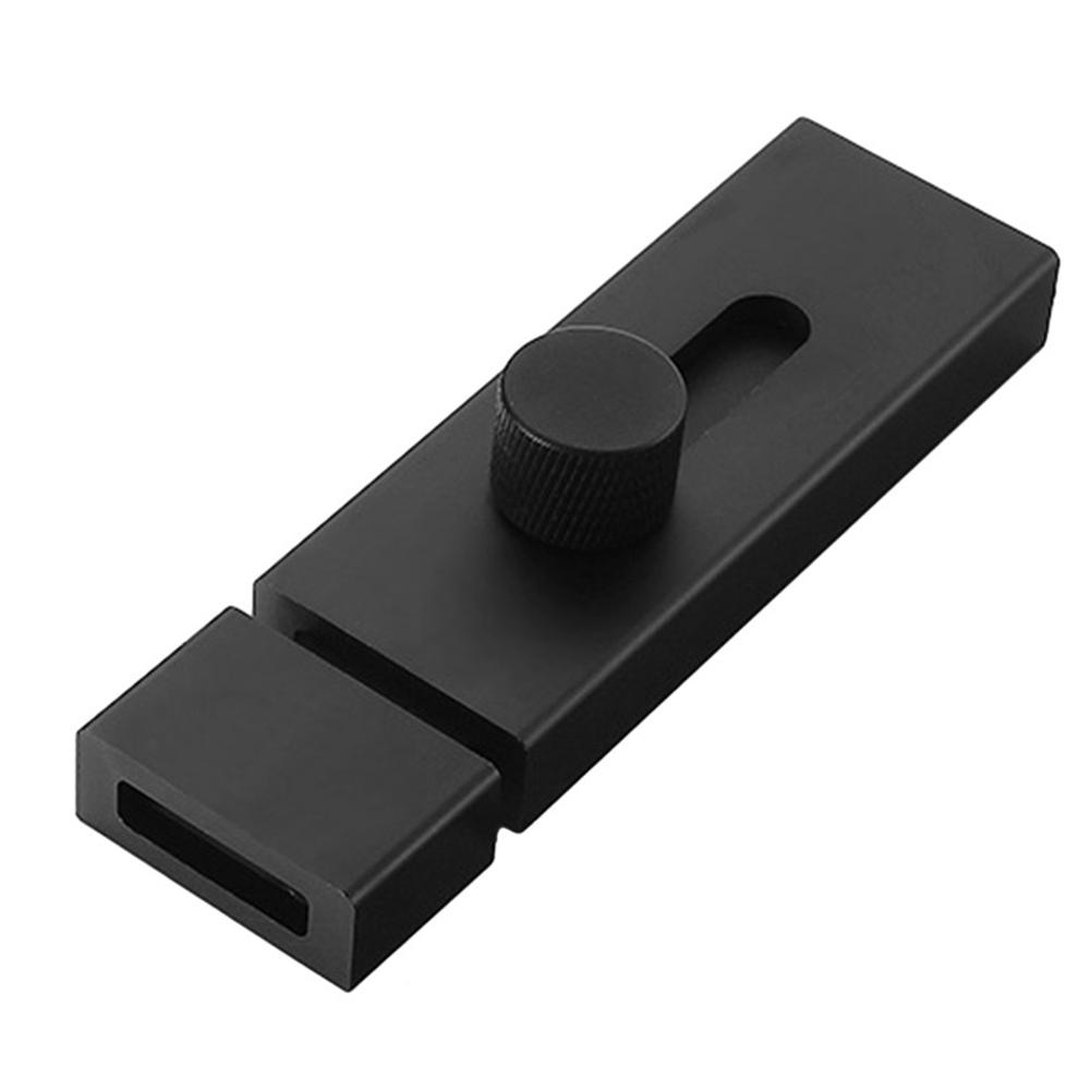 Încuietoare ușii Încuietoare fără perforare Suruburi glisante de ușă Încuietoare de securitate antifurt Din aliaj de aluminiu Încuietoare ușii de toaletă Feronerie pentru poartă