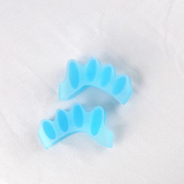 Wholesale 2pcs=1pair New Protective Toes Separator  Suitable Bunion Corrector  Material Soft Gel Straightener Spacers  Care Tool