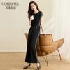 Kebell Women's Elegant Short-Sleeve Two-Piece Set