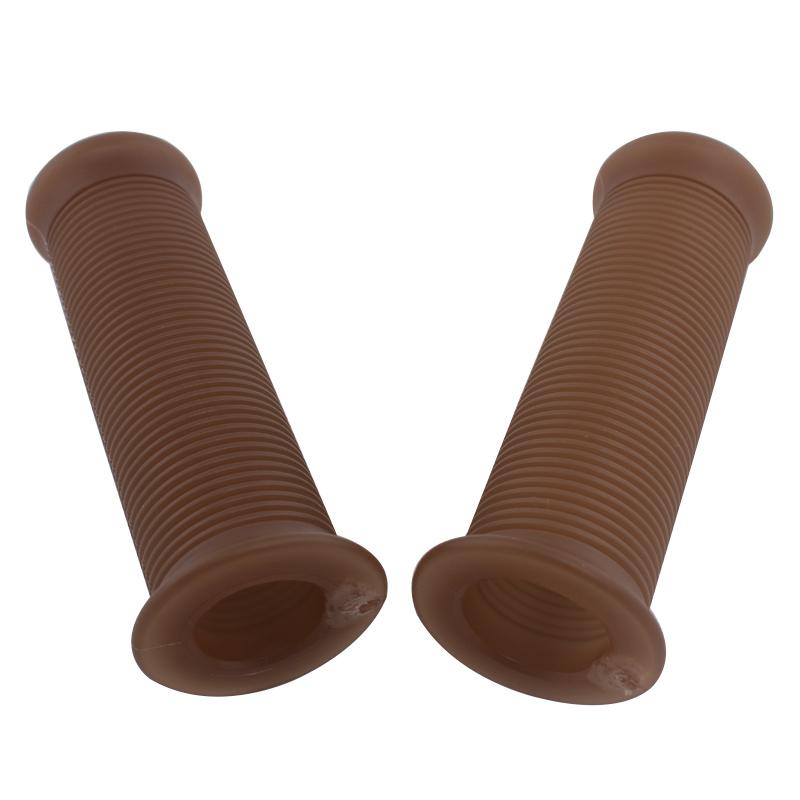1" 25mm 28mm Universal Accessry Motorcycle Retro Grips Streak Rubber Handle Grip Handle Bar for Moto Chopper Bobber Cafe Racer