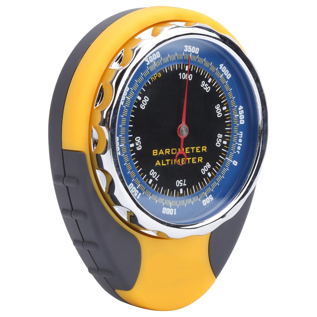 4 in 1 Multifunktions-Höhenmesser Barometer mit Kompass Thermometer für Outdoor Wandern Camping