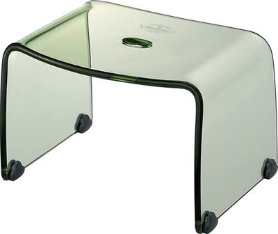 Risu Bath Chair, Small, Clear Green, 20cm, Frank Time