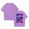 Kpop Demon Hunter Saja Boys T-shirt Unisex Harajuku O-neck Casual Anime T-Shirt Tops