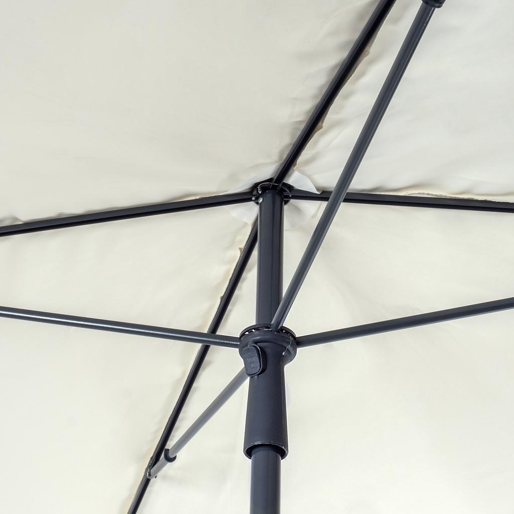 KADAX Umbrelă de Grădină Mare Pliabilă de Balcon Inclinabilă Husă