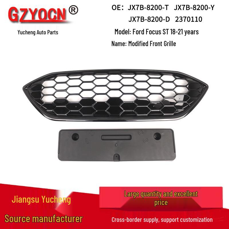 Compatible with 2018-2021 Ford Focus ST Sport Edition bumper grille and other auto parts.