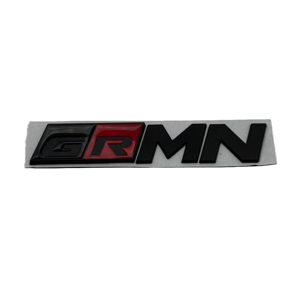 Toyota GRMN Metal Rear Emblem for Levin Reiz GR Cars - Custom Logo Sticker Modification