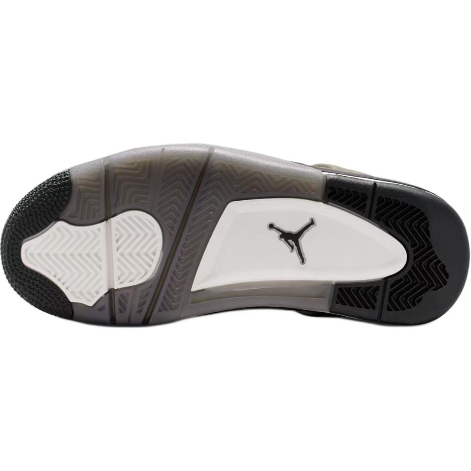 Air Jordan 4 Retro GS Cave Stone Dětské tenisky Hnědá Černá Moon-Particle IB4171-200