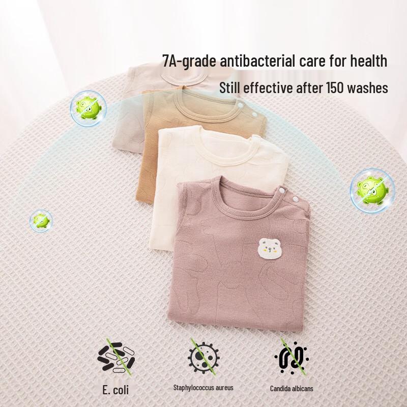 

Baby Cotton High-Waist Underwear Set 80