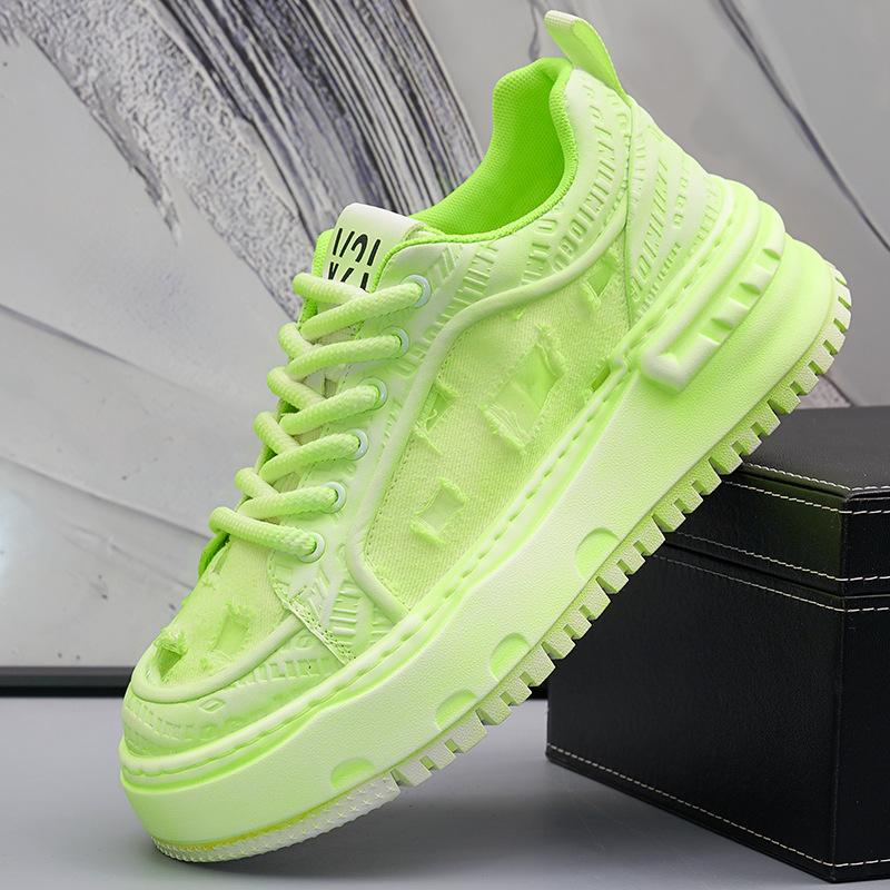 

Men s board shoes hollow breathable dirty shoes popular fashion casual shoes trend versatile sports shoes colorful trendy shoes men 44