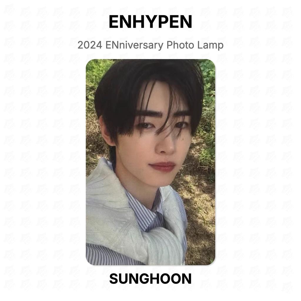 ENHYPEN 2024 ENniversary Photo Lamp Official Photocard