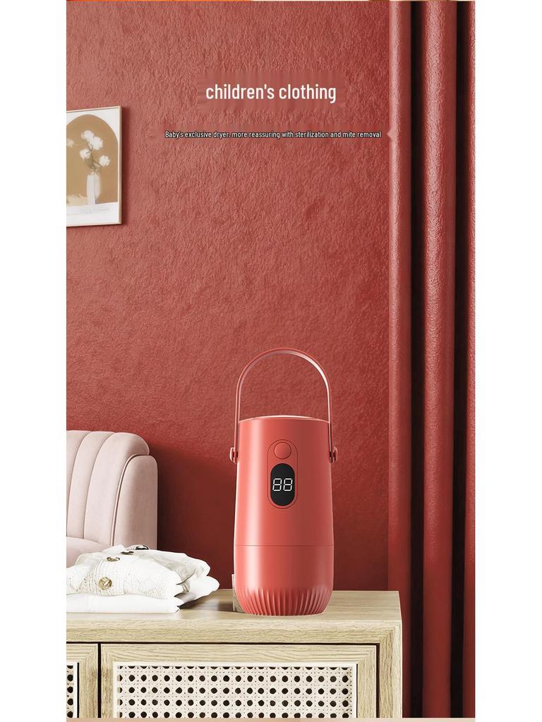 Sèche-linge intelligent portable compact 200W pour les voyages et les déplacements d'affaires - Économe en énergie et facile à ranger