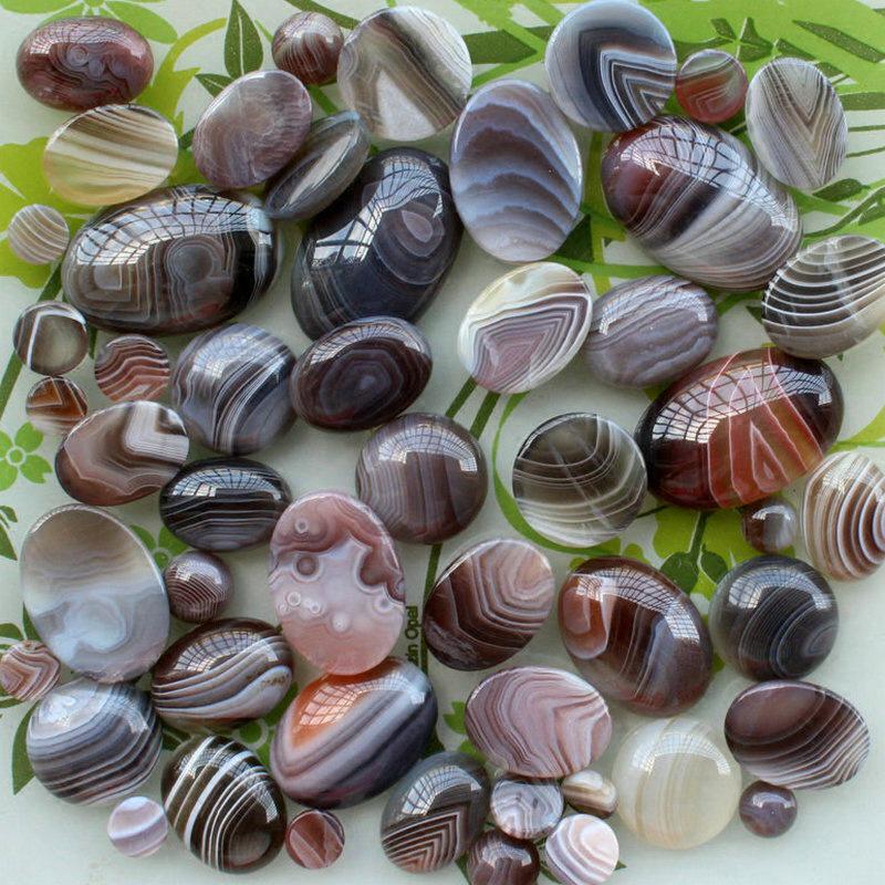 Persian Gulf Agate Round Cabochon, 8-10-18mm, Various Sizes, DIY Accessory Stickers