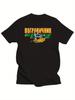 Printed with Russian Border Guards Summer Round Neck and Short Sleeves Casual Cotton Brand New Tshirt Size S3XL