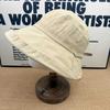 Summer Travel Drawstring Sun Protection Bucket Hat Women's Big Eaves UV Protection Sun Hat Seaside Beach Fashion Sun Hat