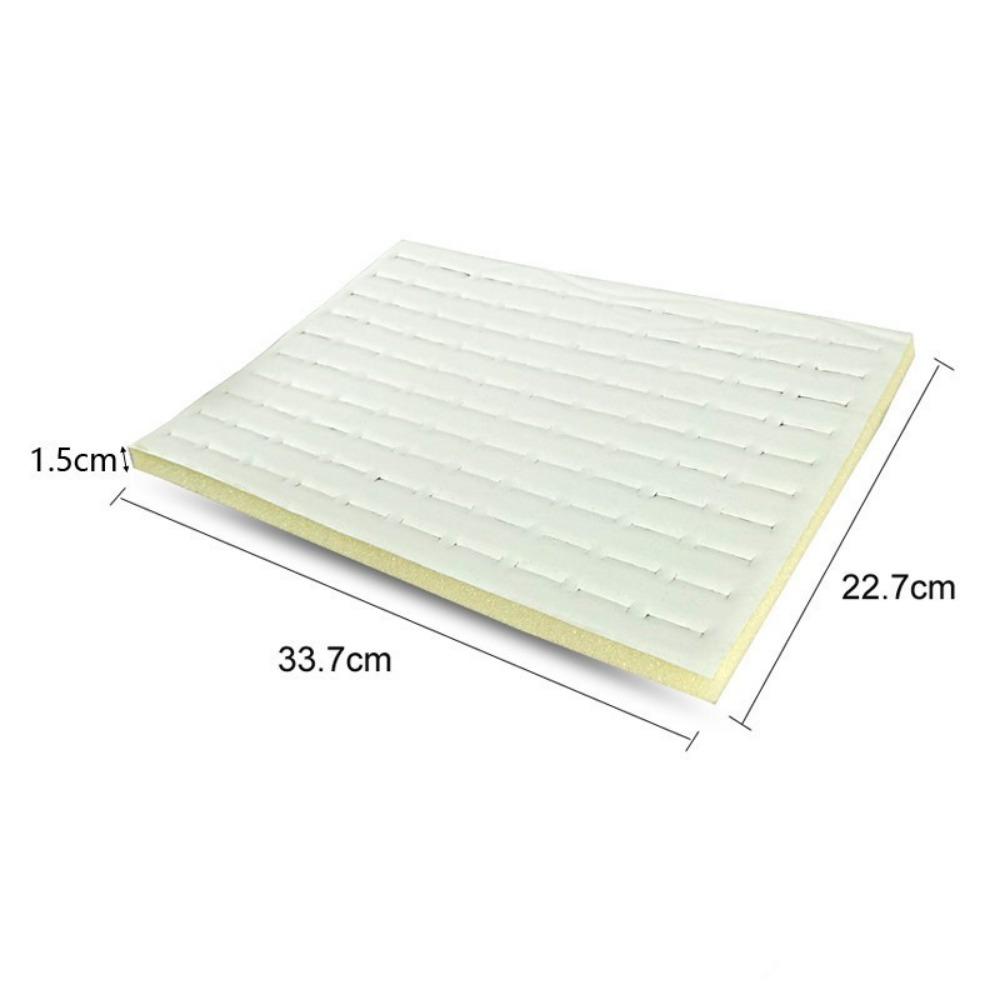 Foam Padding Jewelry Display Tray Velvet/PU Surface Jewelry Showcase Pad Retail Showcase
