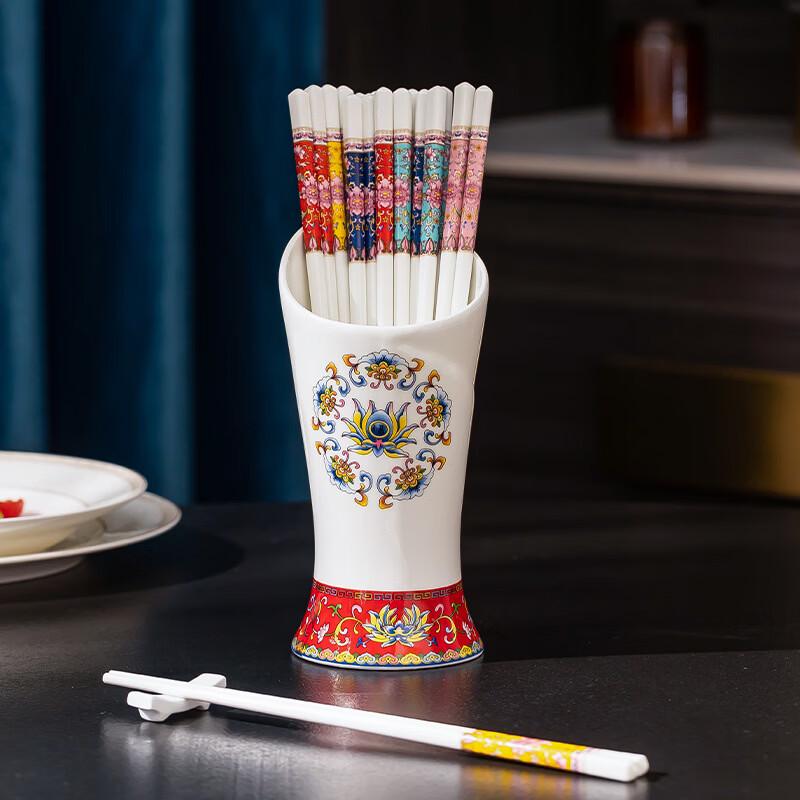 Ruhan Enamel Ceramic Chopsticks