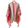 Women's Ethnic Knit Shawl: Travel Photography Cloak & Scarf for Spring & Autumn