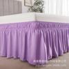 Solid Color Elastic Bed Skirt Suitable for Bedroom Decoration90cm/100cm/150cm/200cm The bed