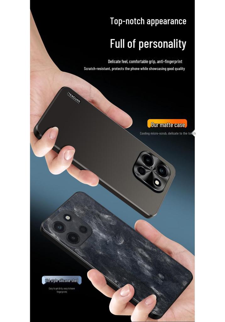 Matte Gradient Protective Case for OnePlus 13/15T, Ace6, Turbo6V Phones