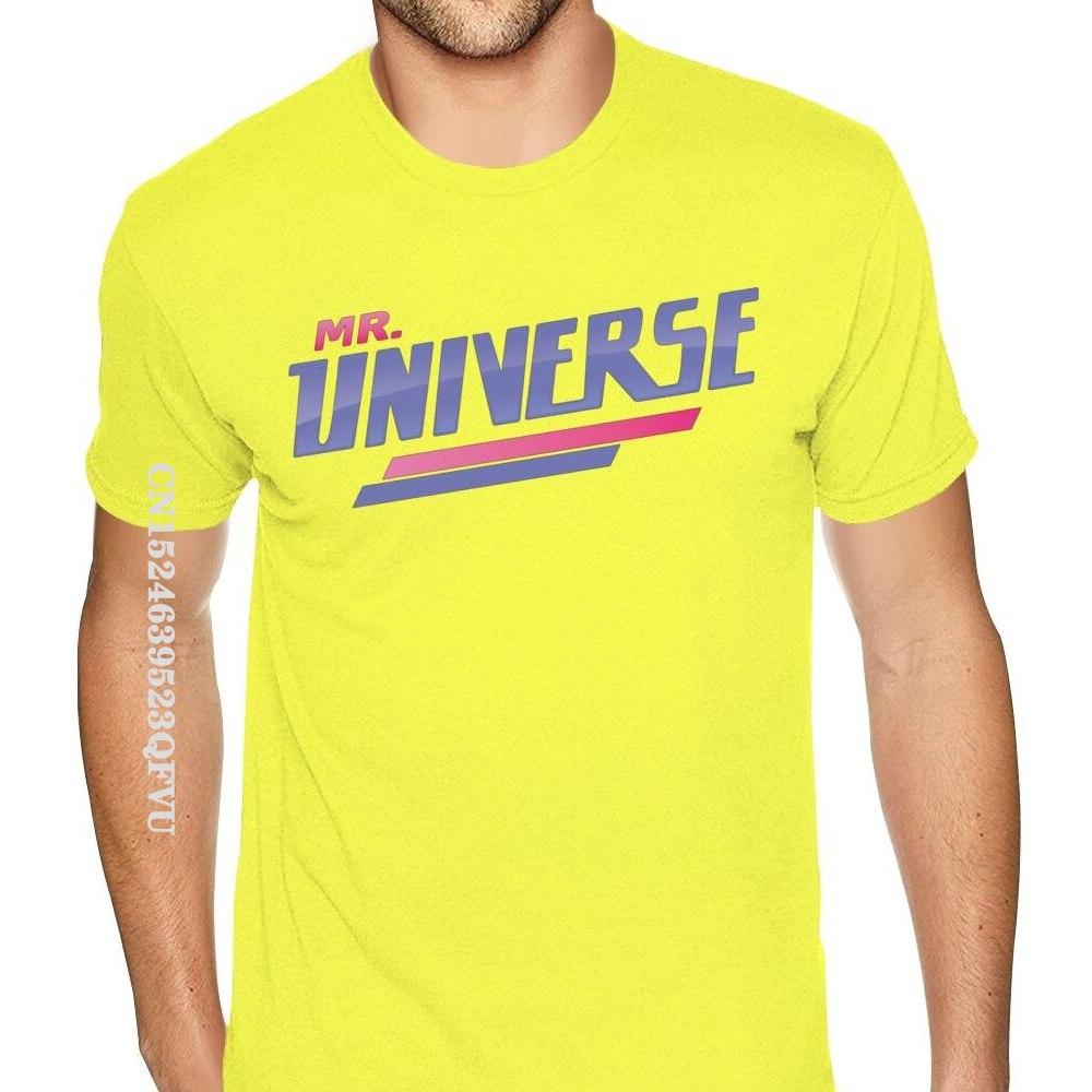 Cool Mr Steven Universe T-Shirt Men Men's Personalized England Style Tshirts Men Retro Cotton Crew Tees Punk Style