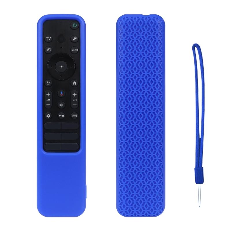 

Silicone Protective Case Cover with Neck Straps Silicone Skin Case Not Dust Silicone Cover Suitable for TX810U/810P/910 синій
