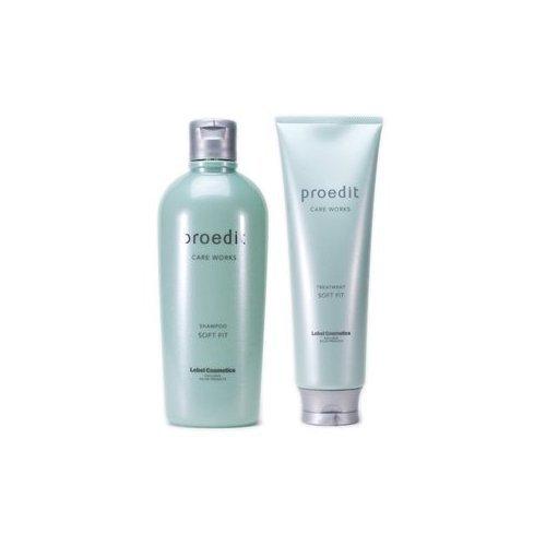 Lebel ProEdit Soft Fit Shampoo 300mL & Treatment 250mL Set