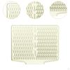Dish Drainer Mat Silicone Pad for Refrigerator and Under Sink Use