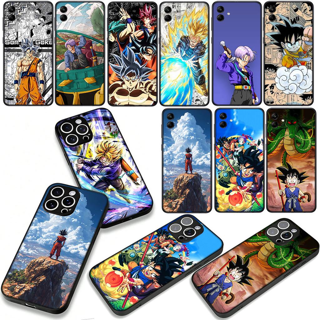 Dragons Gokus Balls Trunks Torankusu Case for Samsung Galaxy A55 A54 A25 A36 A17 A26 A35 A33 A34 A14 A37 S9 S20 S21 FE S10 Plus