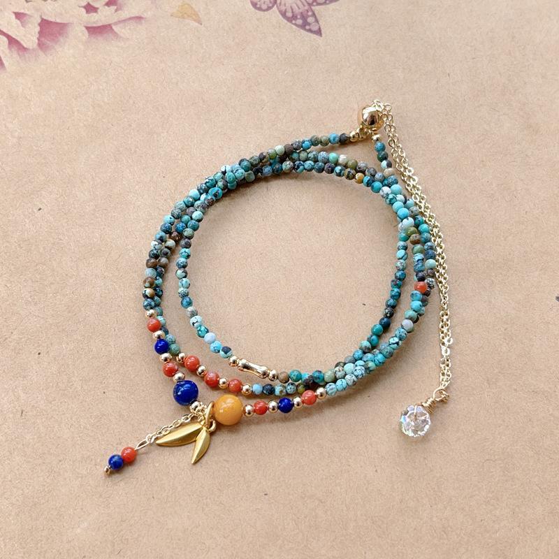 

JYL TS Bracelet Cartoon Set Style Brings Playful Joy And Diverse Luck A478 turquoise лакричная конфета