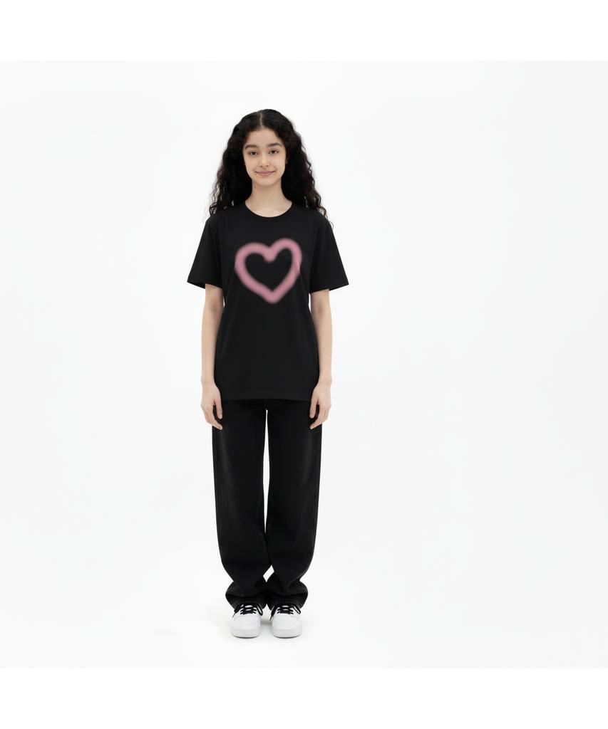 Leobeumiopisyeol Pastel Heart T-Shirt 2Ver.