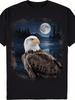 Men'S And Women'S T-Shirt Featuring a Majestic Bald Eagle In a Forest, Made from