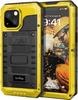 Per iPhone 16 15 14 13 12 11 Pro Max XS XR 8 7 6 Plus Custodia blindata in metallo resistente all'acqua IP68 Cover antiurto Pellicola protettiva per schermo