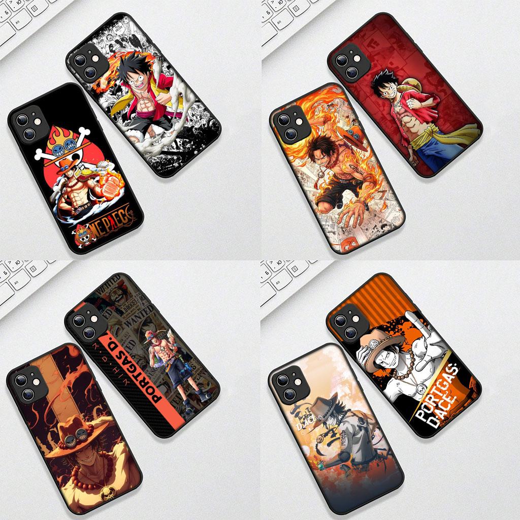 Portgas D Ace One Pieces Luffy Casing Phone Cover for Xiaomi Redmi Note 13 A3 A4 14 Pro Plus 9T 14C 13C 9C NFC + Pro+ 5G 4G Case