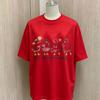 Ummer Cartoon Goose Print T Shirt Oversized Loose Short Sleeve Tees Casual Soft Cotton Basic Tops