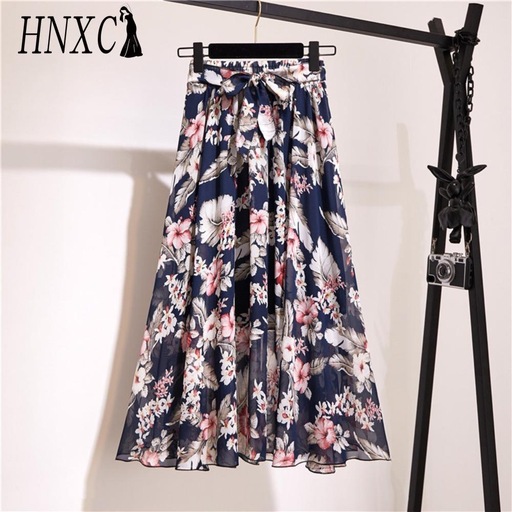 HNXC 17 Farben Damenmode Lässige Sommer-Frühlingsröcke