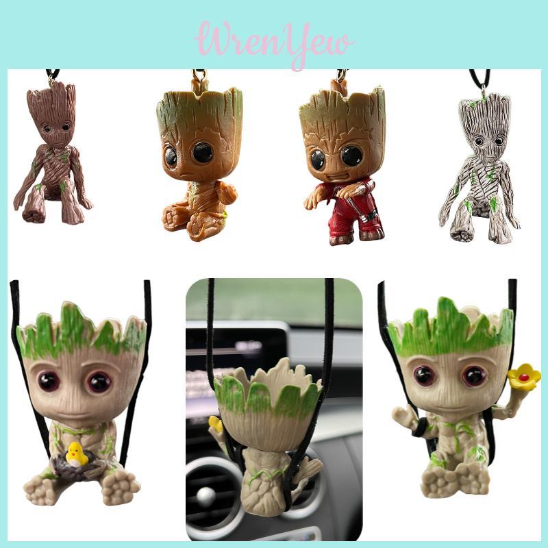 Kakaxin Car Pendant Diy Car Accessories Resin Tree Man Hanging Decoration Wholesale