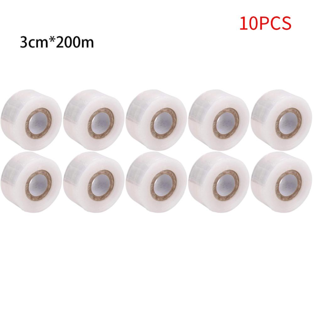 Nursery Grafting Tape Roll Stretchable Self-Adhesive Transparent Grafting Garden Plant Pruning Degradable Tape for Grafting