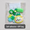 3D Cartoon Water Cup Sticker: Soft Glue Decoration, Mixed Style DIY, No-Trace Adhesive, Cute Phone Case, Refrigerator Magnet