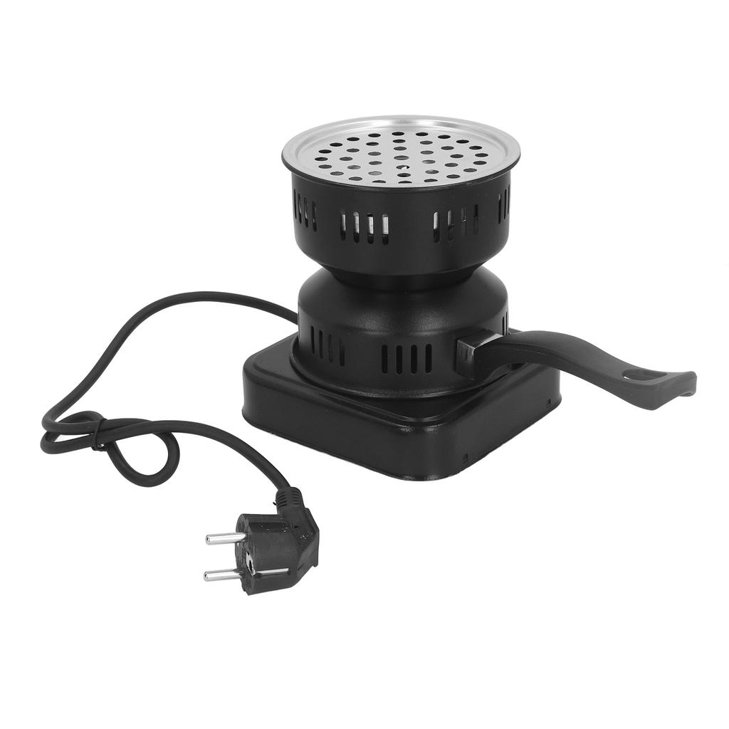 Hořák na uhlíky pro vodní dýmku 500W Vysokoteplotní a ohnivzdorný víceúčelový elektrický zapalovač dřevěného uhlí