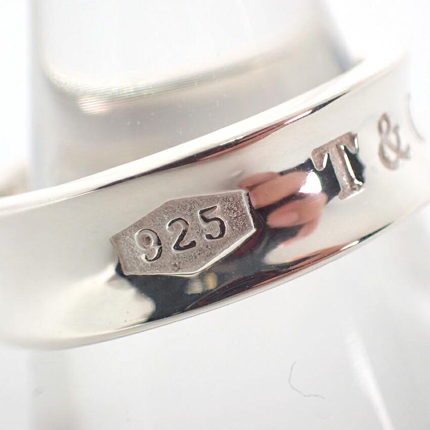 [Used] TIFFANY 925 1837 Ring/Size 13/j14-5
