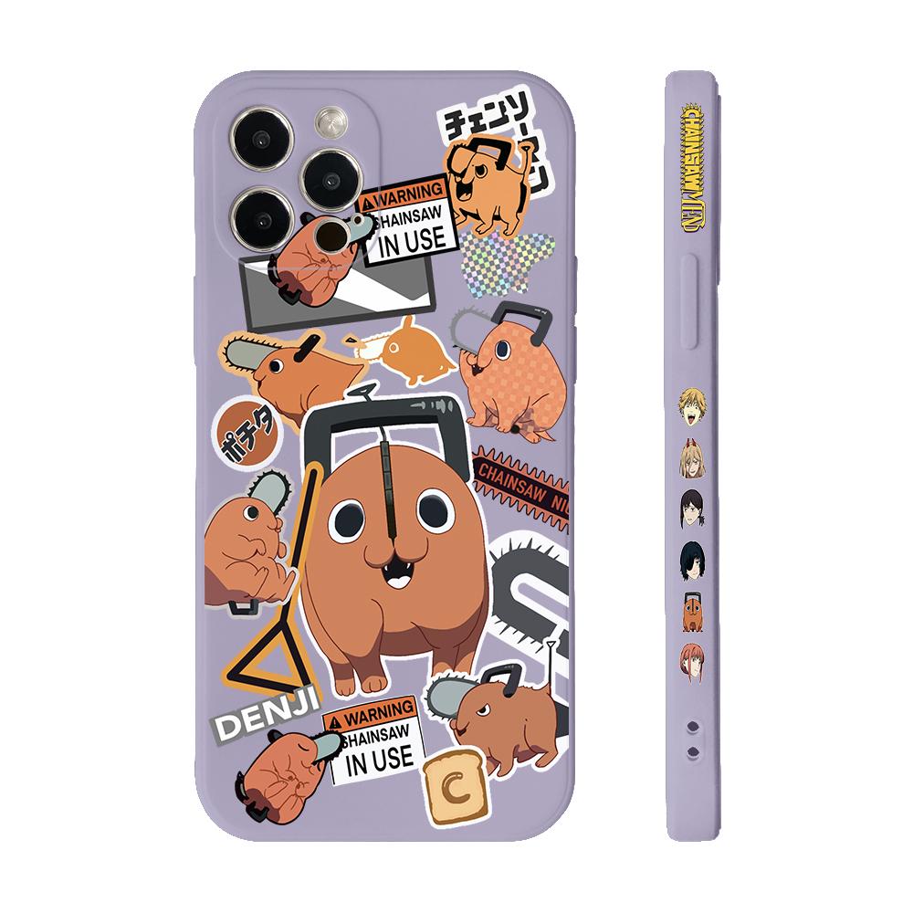 Kettensägenmann Pochita Denji Handyhülle Für iPhone 17 Air 16 e 15 14 13 12 11 Pro Max Plus Mini SE 2020 2022 Weiche TPU-Hülle