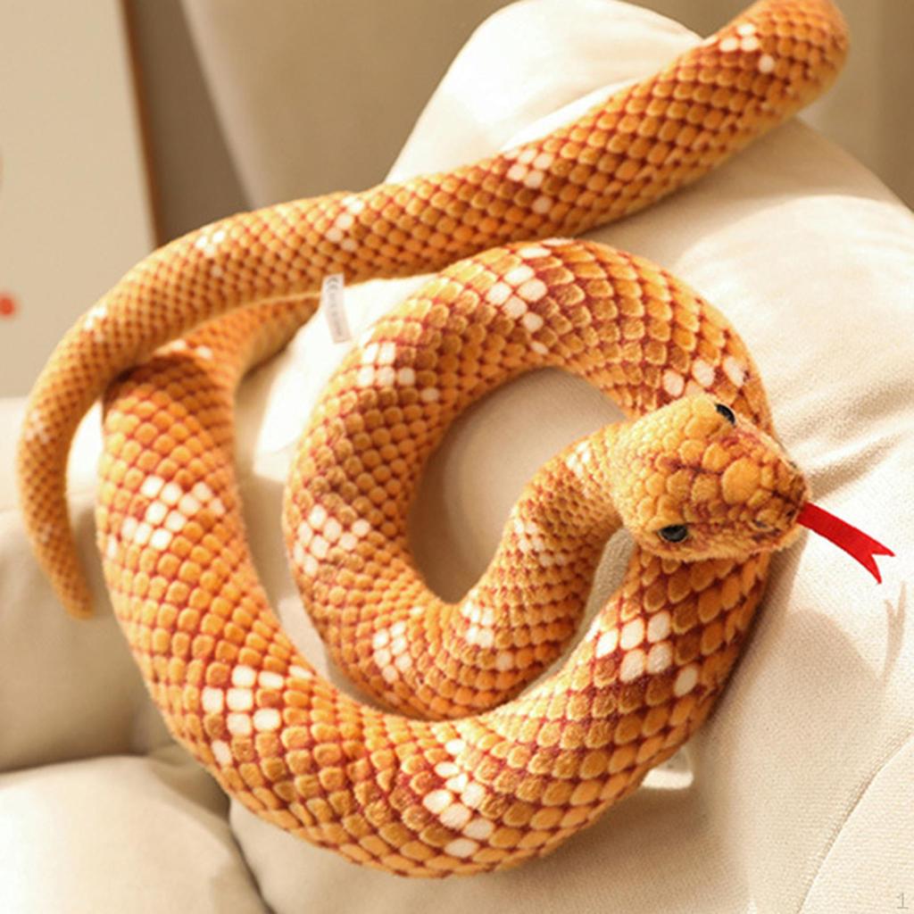 Snake Stuff Doll Room Ornament Creative Giant Plush Toy Animal
