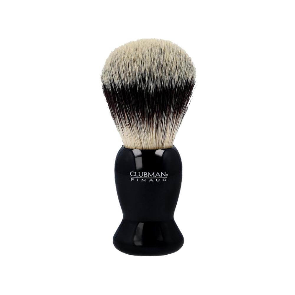 Clubman Pinaud Shave Brush 3.5x10 Cm – Soft Synthetic Bristle Shaving Brush, Korean