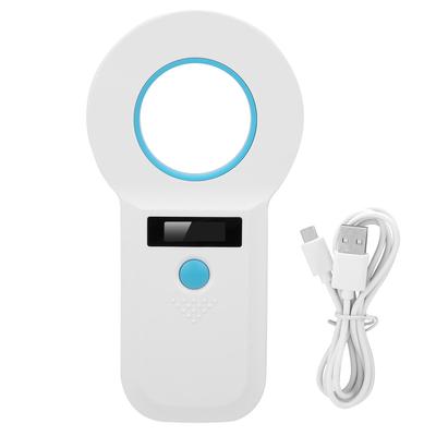Animal Tag Reader Pet Microchip Scanner for RFID 34.2Khz/125Khz Rechargeable Support for EMID/FDX?B
