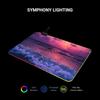 Beach Sunset Mouse Pad Animation Games Beautiful RGB Gaming HD Gamer LED Light XXL MousePads PC Computer Pad Non-slip Decor