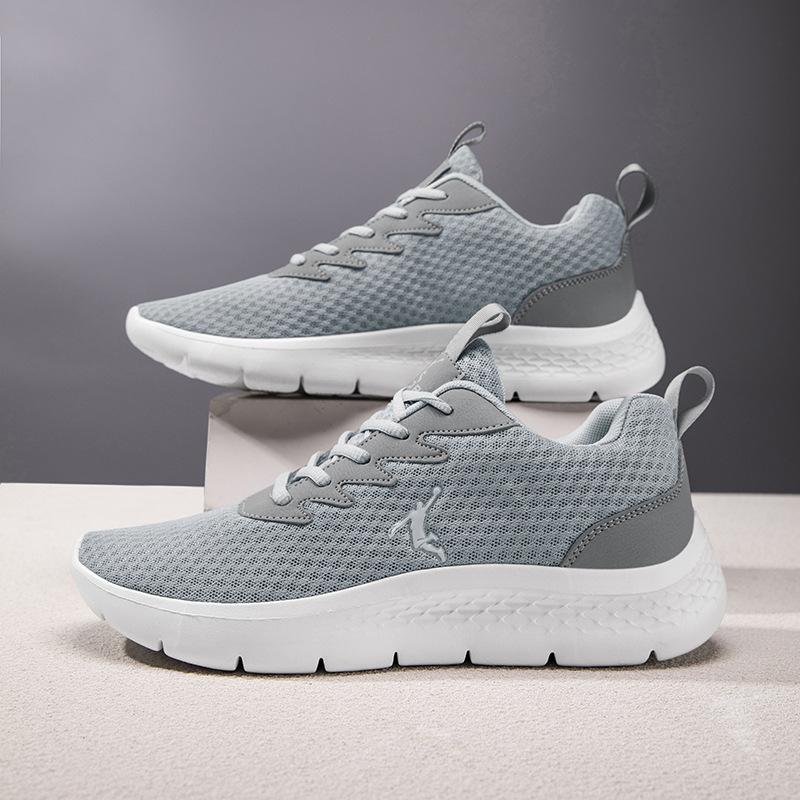 Sneakers summer new mesh breathable running shoes lightweight shock-absorbing soft-soled running shoes 38
