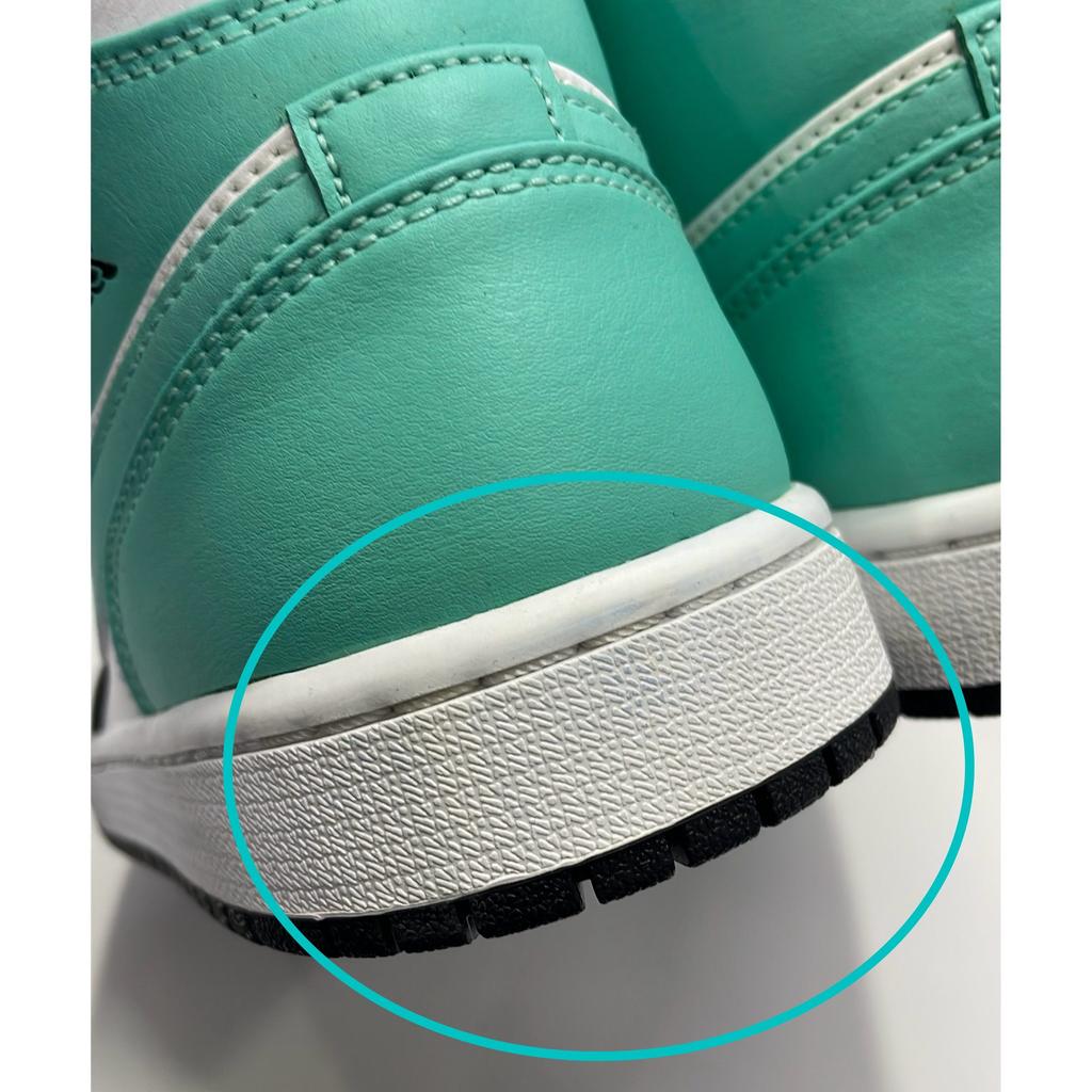 Pre-owned Jordan Air Jordan 1 mid island green 554724-132-P26085462367615