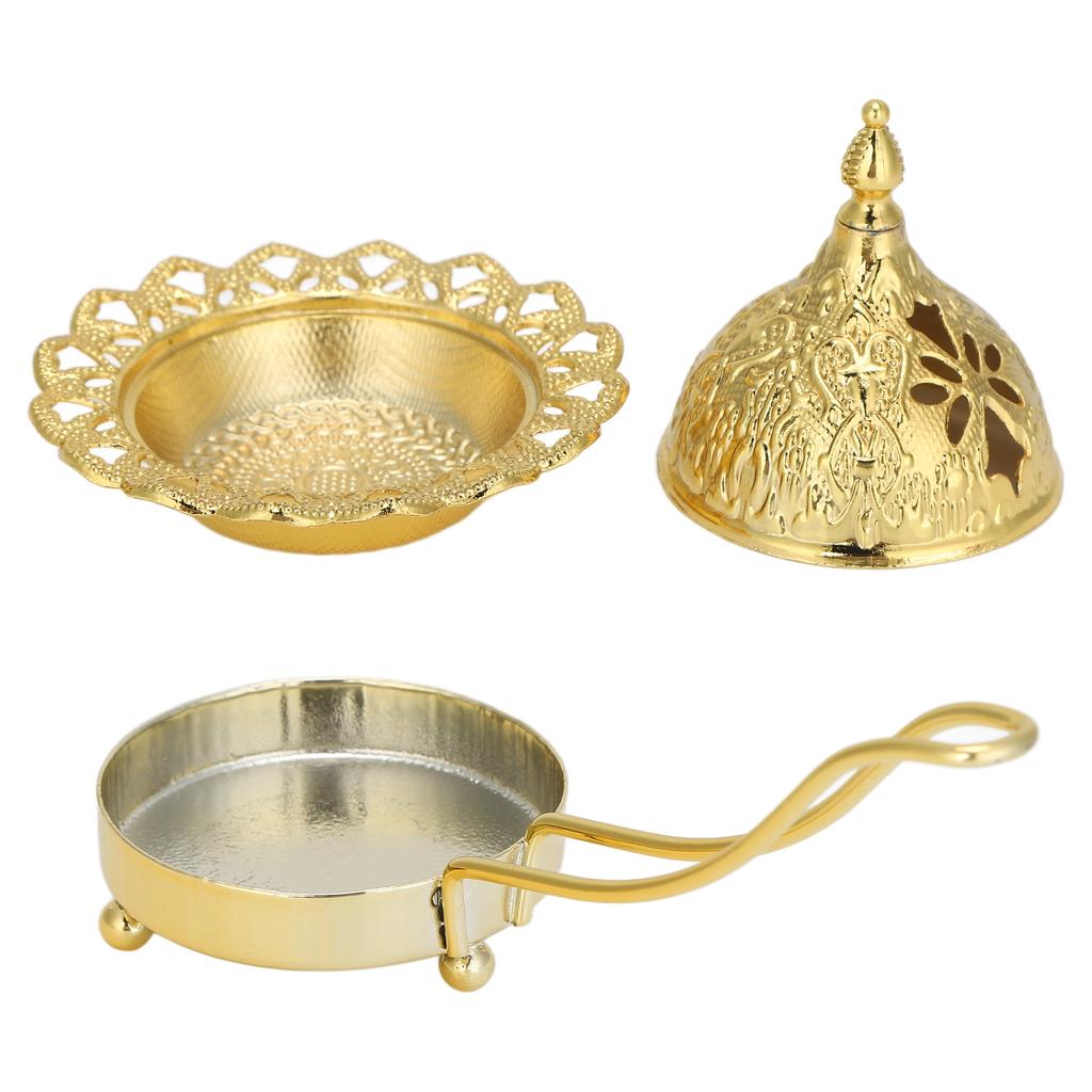 Incense Holders Metal Unique Design Modern Style Perfect Gift Aromatherapy Furnace for Bedroom Sauna
