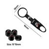 Car Tire Wheel Valve Caps Cover/Car Key Chain Ring Keychain For Audi Sline B6 C6 Q2 Q3 Q5 Q7 RS A3 A1 A4 A6 B8 A5 B7 C7 A7 A8 B9